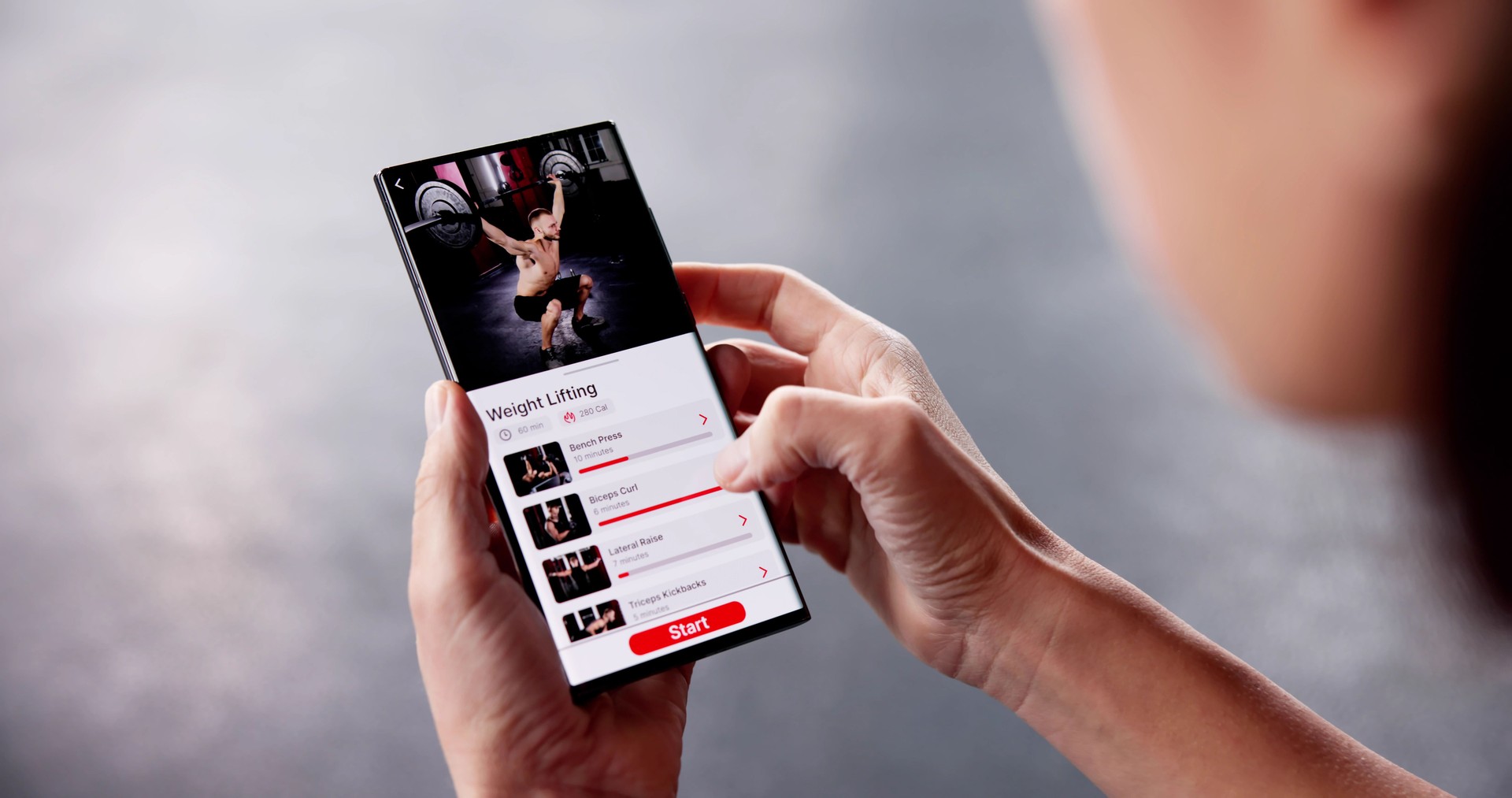 Sport Training Using Mobile Phone App